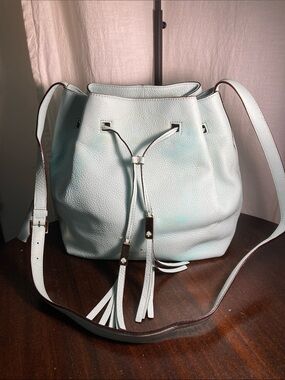 Kate spade Leather Drawstring Bucket Bag